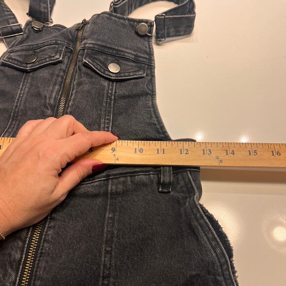 & Other Stories Organic Cotton Denim Overalls Pants Size 0 - Picture 8 of 11